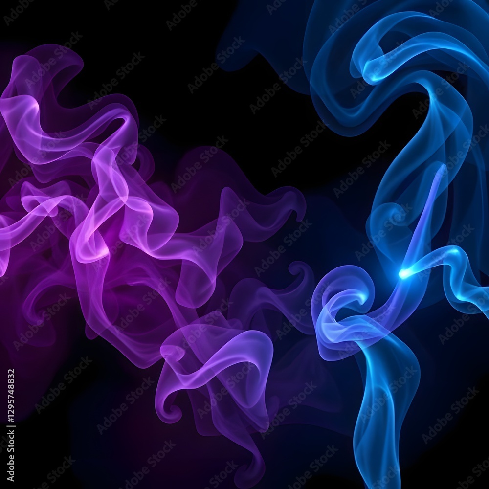 Fototapeta premium beautiful smoke