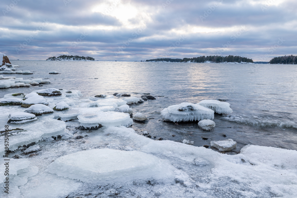 ice on the sea