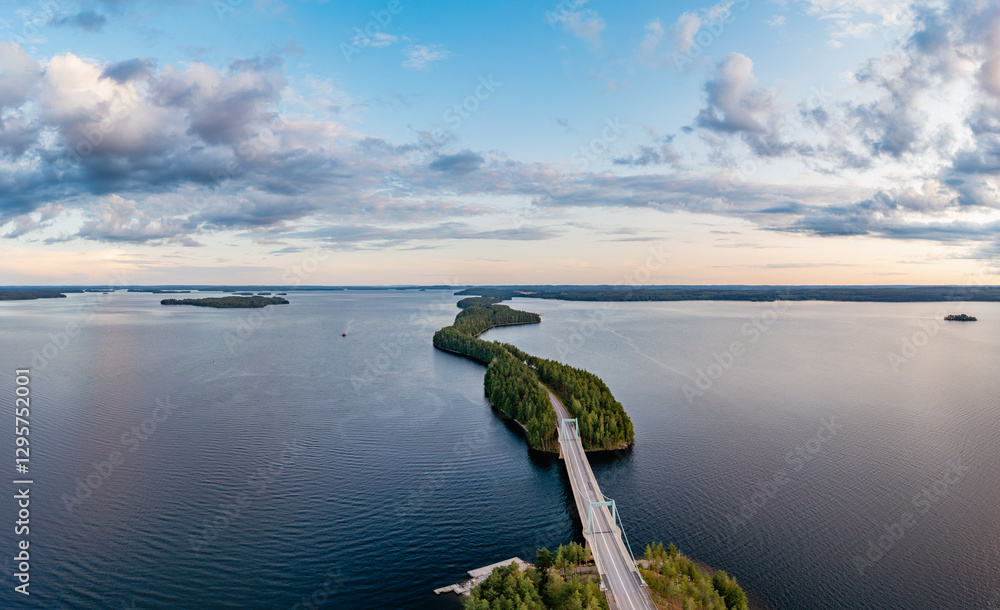 lake and sky