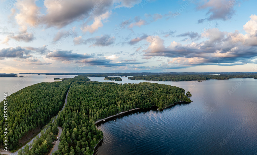lake and sky