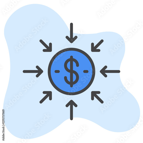 Accounting and Passive Income Icons