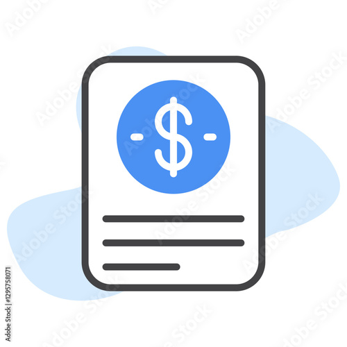 Accounting and Passive Income Icons