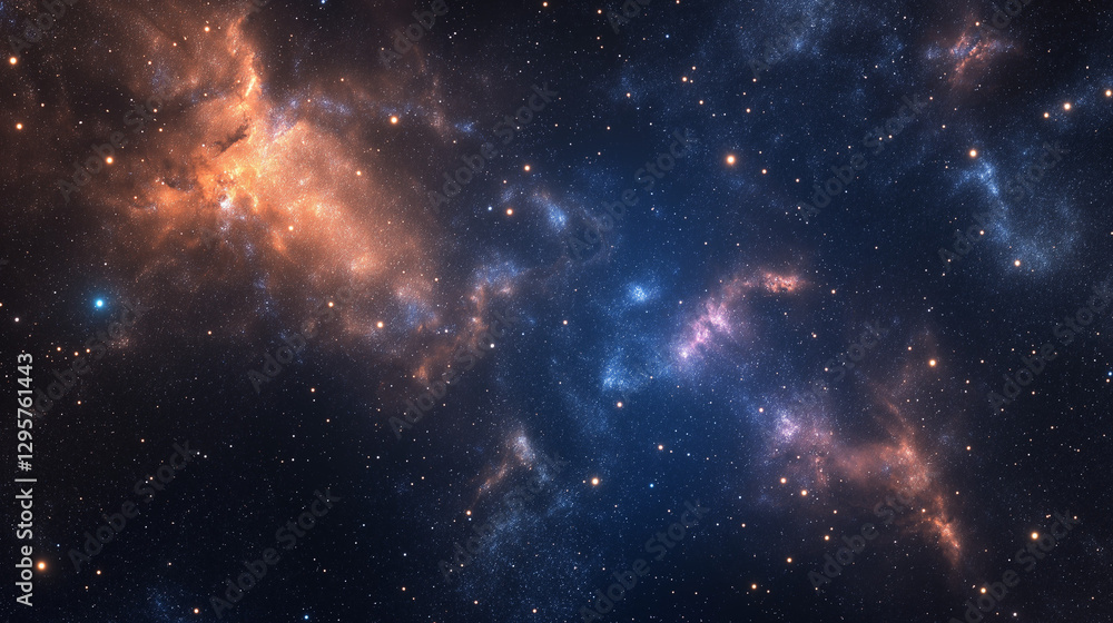 Fototapeta premium galaxy in space