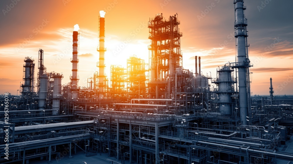 custom made wallpaper toronto digitalStunning orange sky at sunset over a calm horizon with few clouds in the background