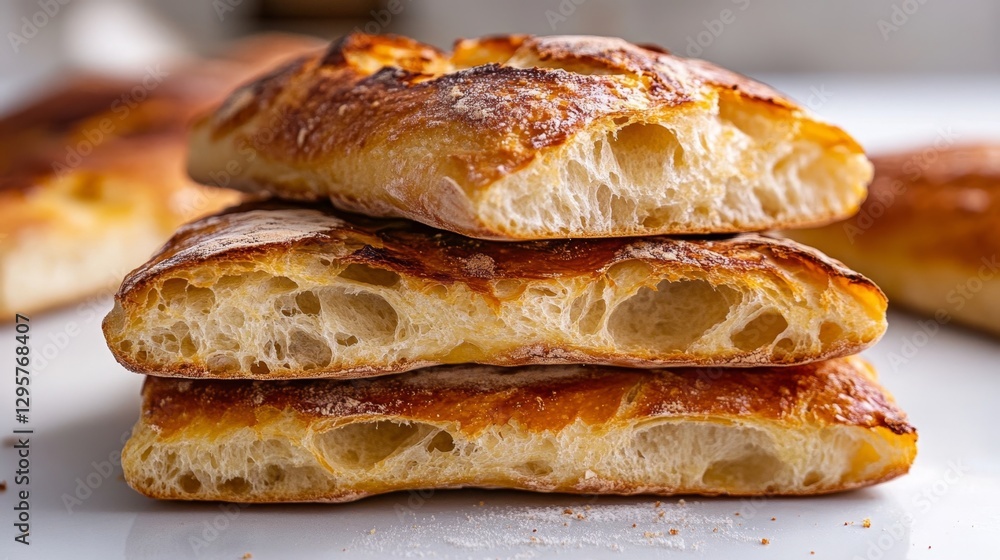 bread pieces with golden crusts and soft interiors, bread pieces with golden crusts and soft interiors,
