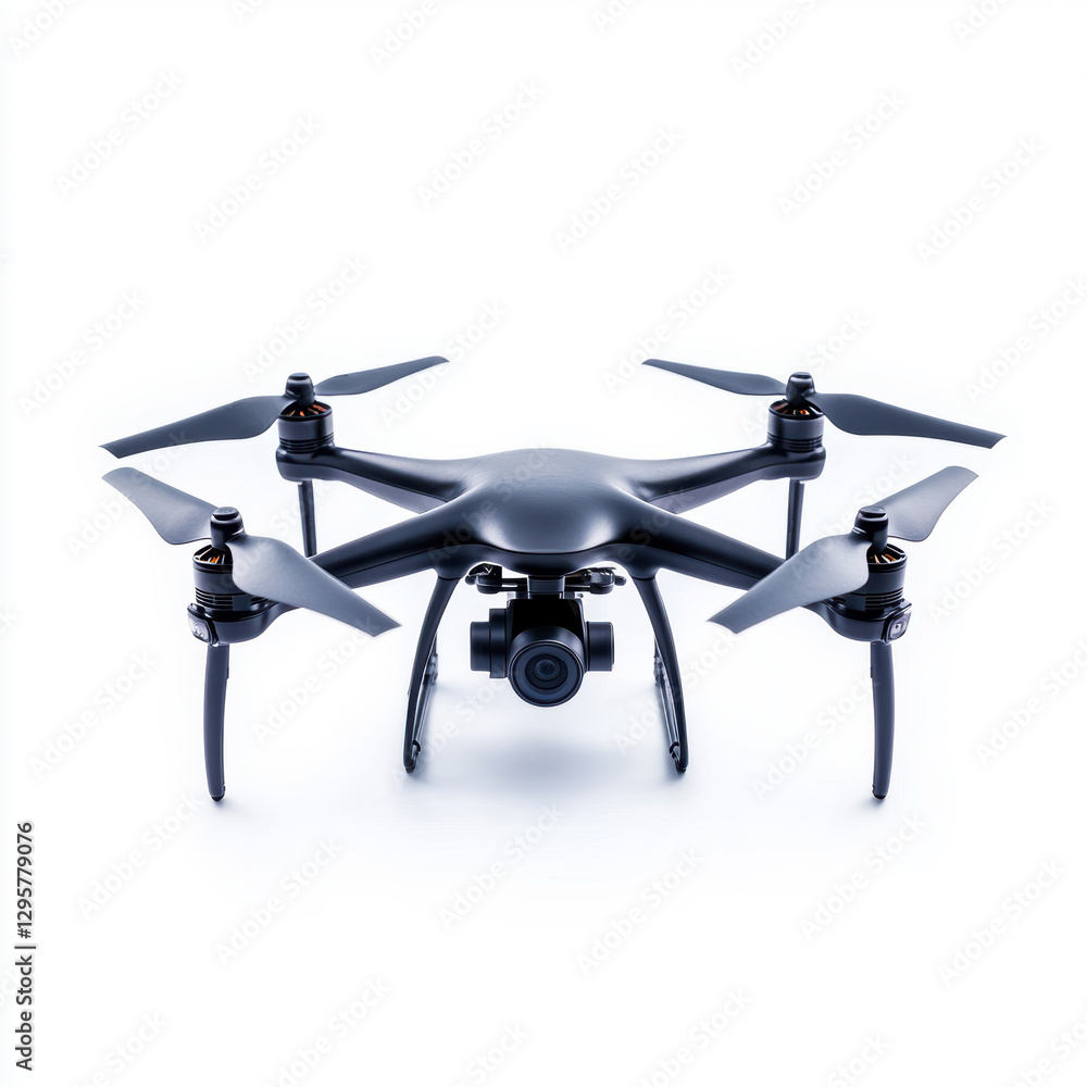 Advanced quadcopter drone with camera for aerial
