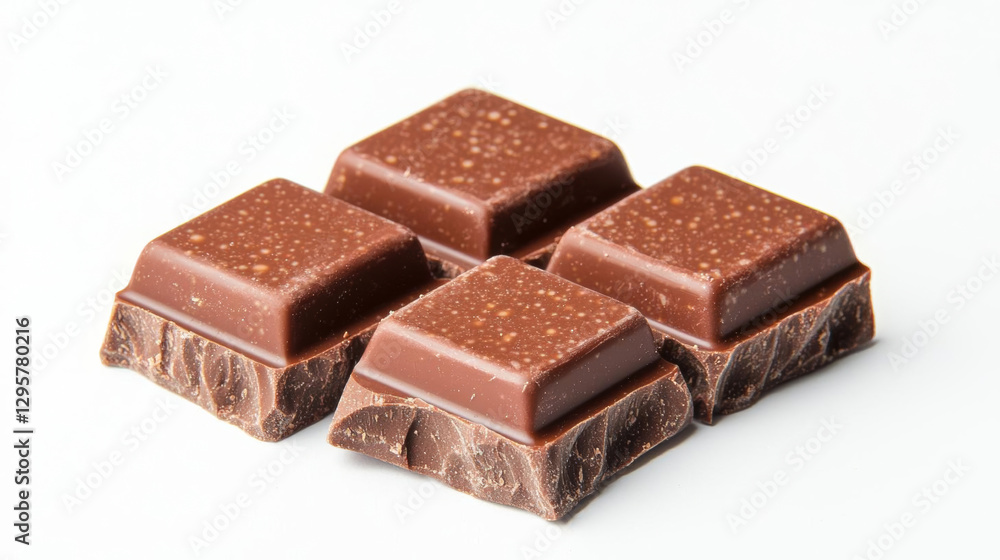 Delicious chocolate squares arranged neatly, perfect for dessert lovers Delicious chocolate squares arranged neatly, perfect for dessert lovers