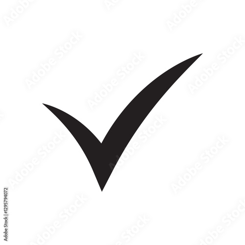 Free Download Checkmark Icon Vector Logo template. Check list button icon. Check mark in round sign. Check mark icon vector design. Black tick check mark icon vector. Check mark icon vector. - GFXLoad