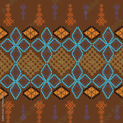 seamless knitted pattern , geometric seamless, 