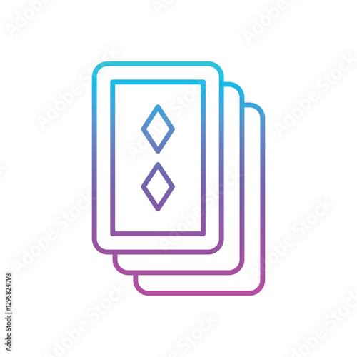 Trading Cards Vector icon