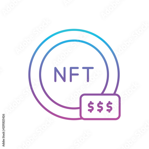 Expensive Token Vector icon