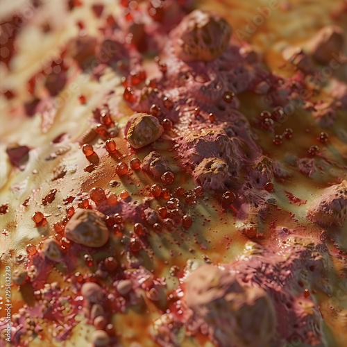 Disturbing Display of Severe Skin Infection Indicative of Urgent Medical Condition