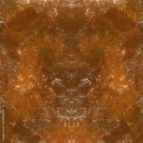 abstract skull face grunge illustration paint art pattern and background the orange na yellow graphic fashion style