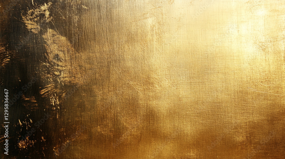 Obraz premium gold metallic on background