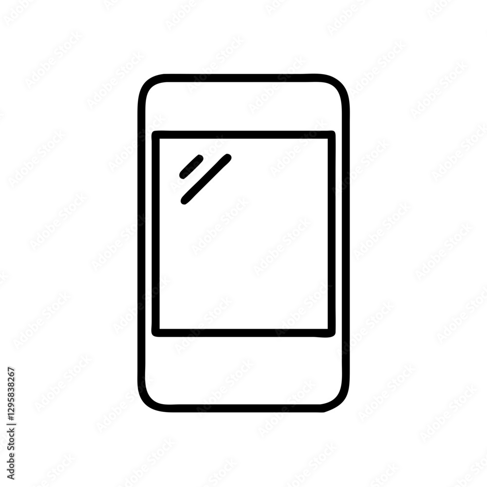 mobile phone generic icon, mobile phone generic line art - simple line art of mobile phone generic, perfect for mobile phone generic logos and icons mobile phone generic icon, mobile phone generic line art - simple line art of mobile phone generic, perfect for mobile phone generic logos and icons