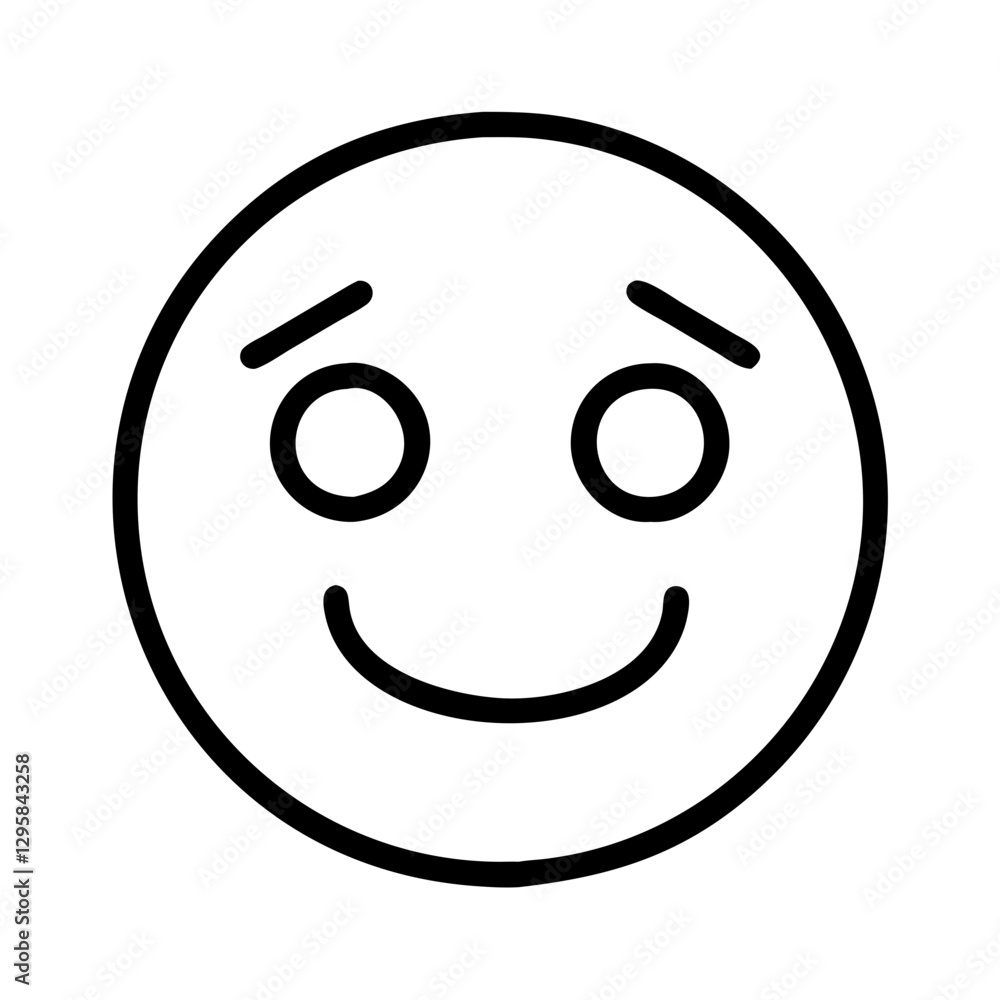 emoji icon, emoji line art - simple line art of emoji, perfect for emoji logos and icons emoji icon, emoji line art - simple line art of emoji, perfect for emoji logos and icons