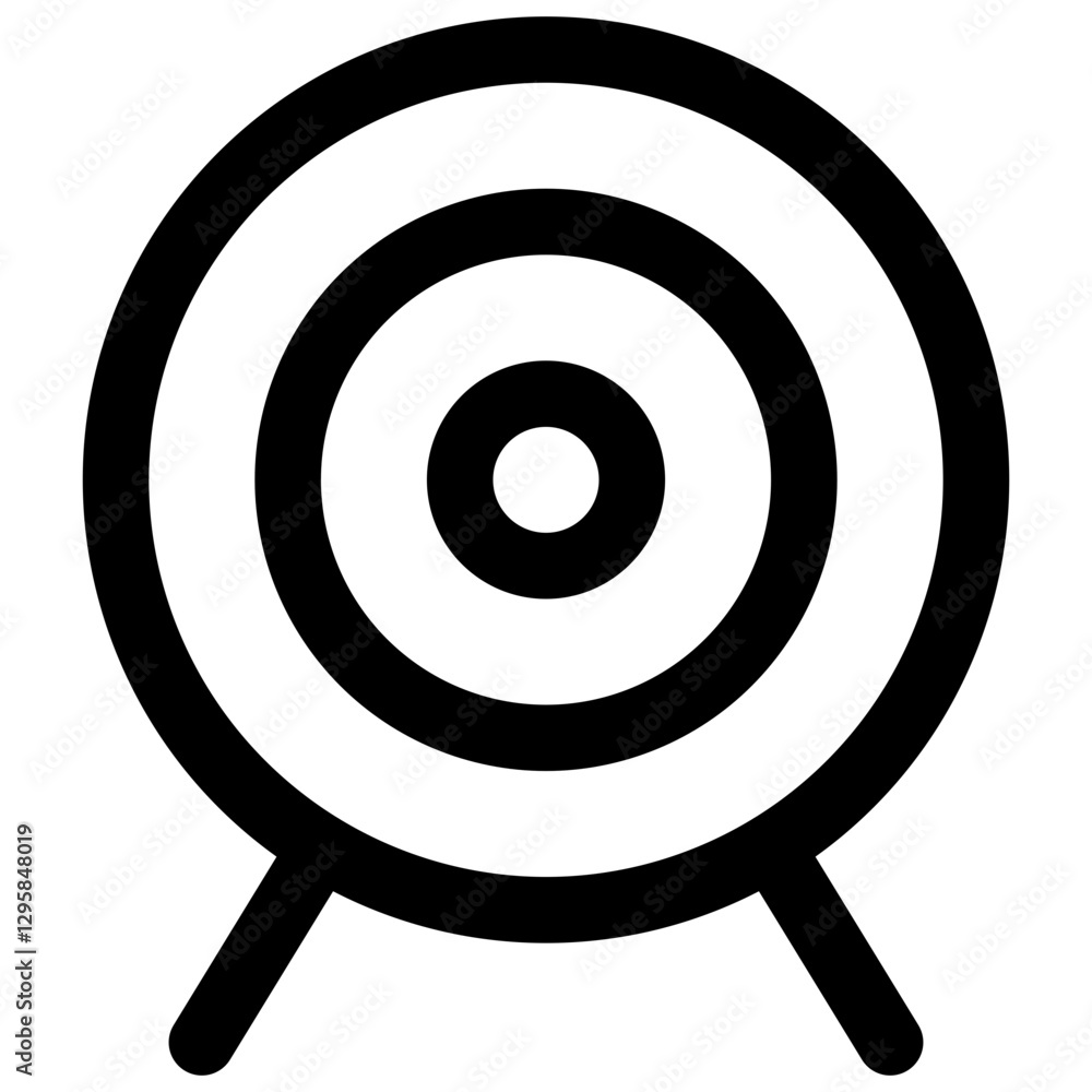 Accuracy. Editable stroke vector icon. Accuracy. Editable stroke vector icon.