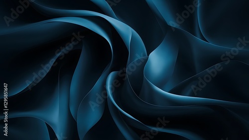 Wallpaper Mural Dark blue gradient background Torontodigital.ca