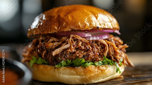 pulled pork sandwich