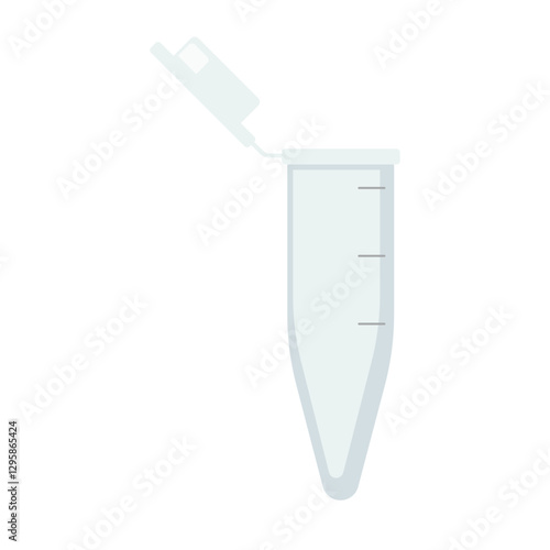 Eppendorf tube open icon