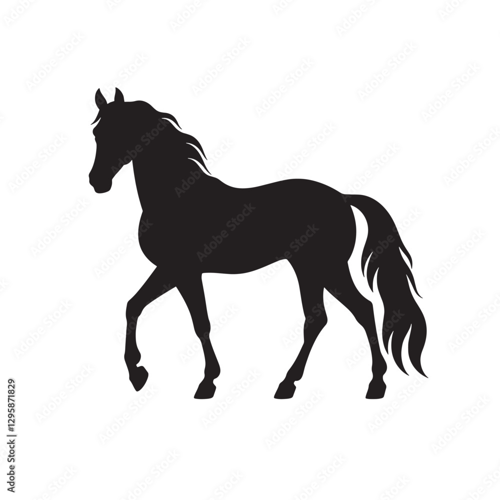 horse silhouette vector horse silhouette vector