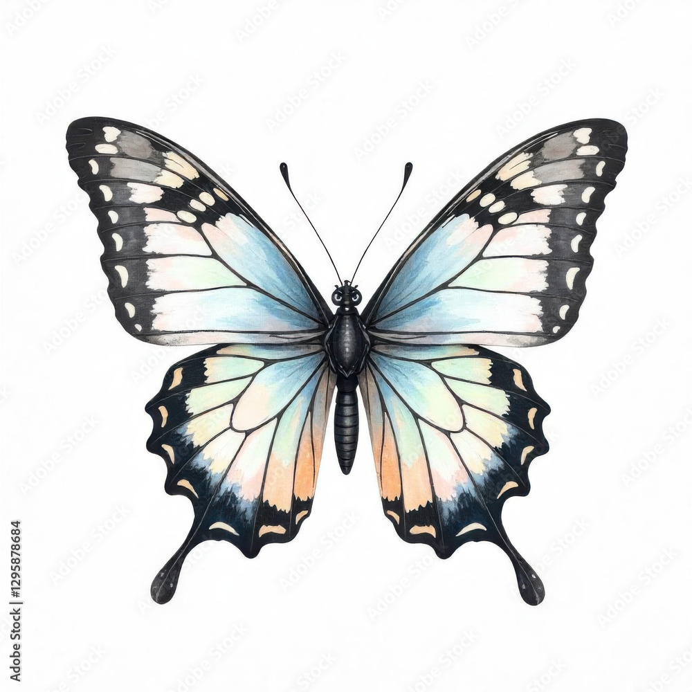 Fototapeta premium butterfly isolated on white