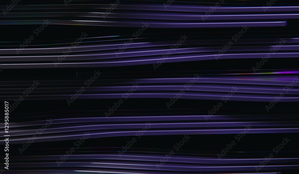 Dark Purple Wavy Lines Abstract Digital Art Background Dark Purple Wavy Lines Abstract Digital Art Background