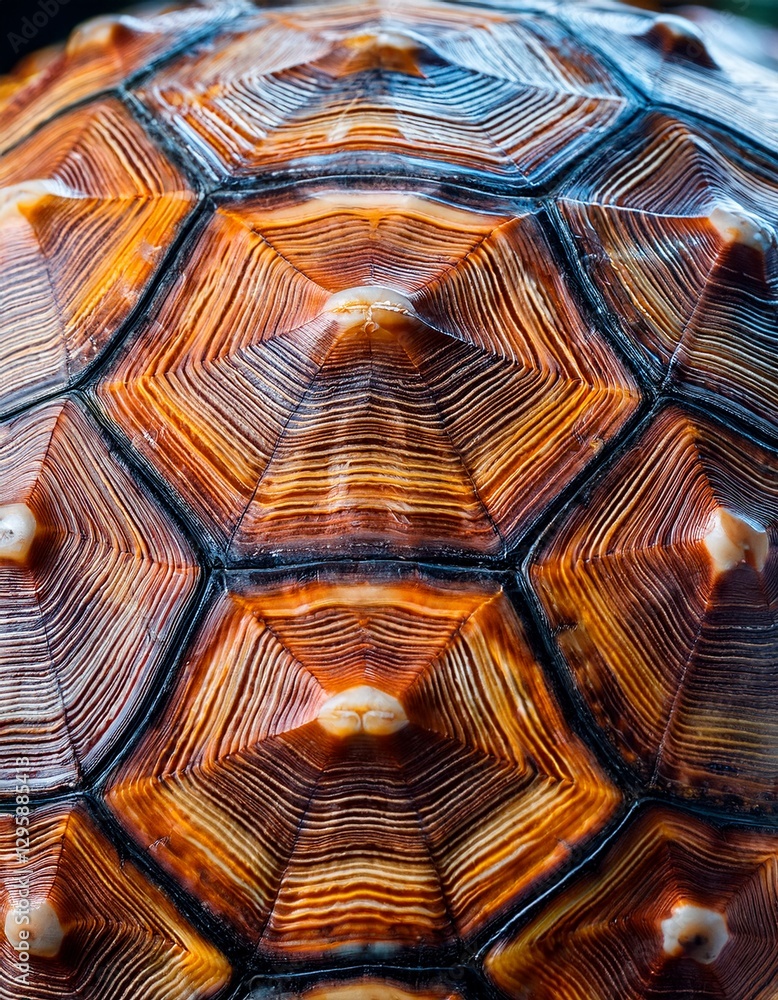 Close-Up of a Sea Turtle’s Textured Shell, Showing the Roughness of the Surface and Intricate Patterns Close-Up of a Sea Turtle’s Textured Shell, Showing the Roughness of the Surface and Intricate Patterns