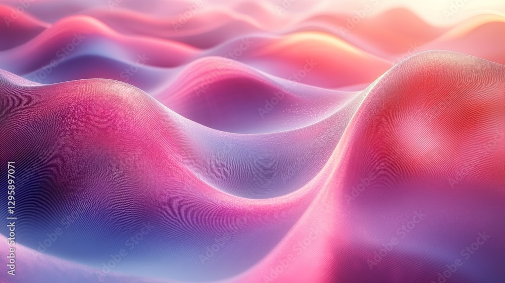 Obraz premium Smooth Gradient Silky Texture Background 