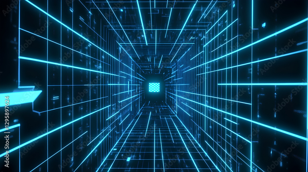 Fototapeta premium abstract technology background