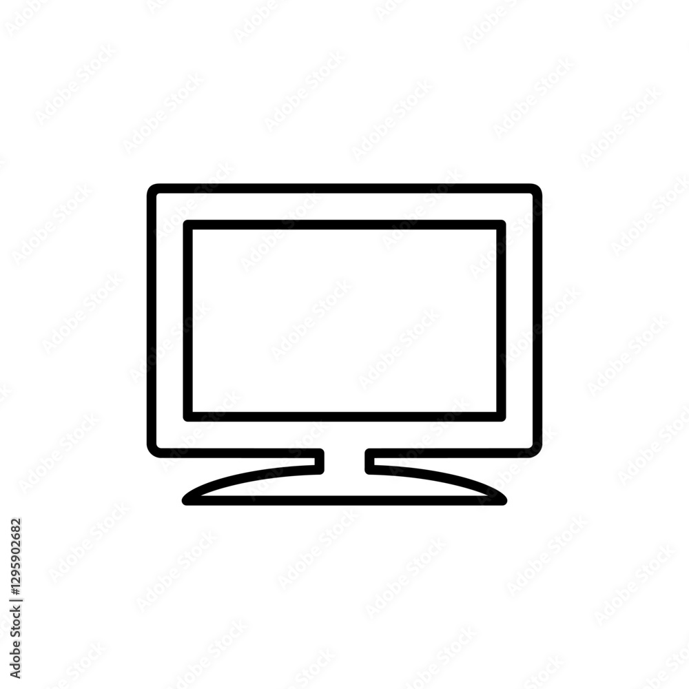 Monitor computer icon Monitor computer icon