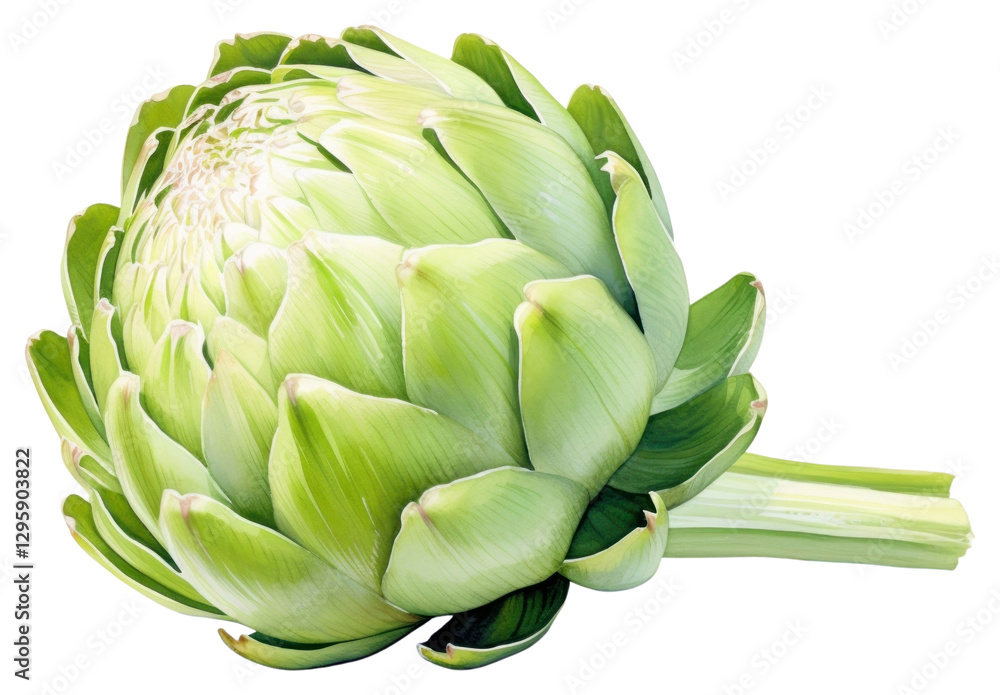 Fototapeta premium PNG Artichoke vegetable plant food.