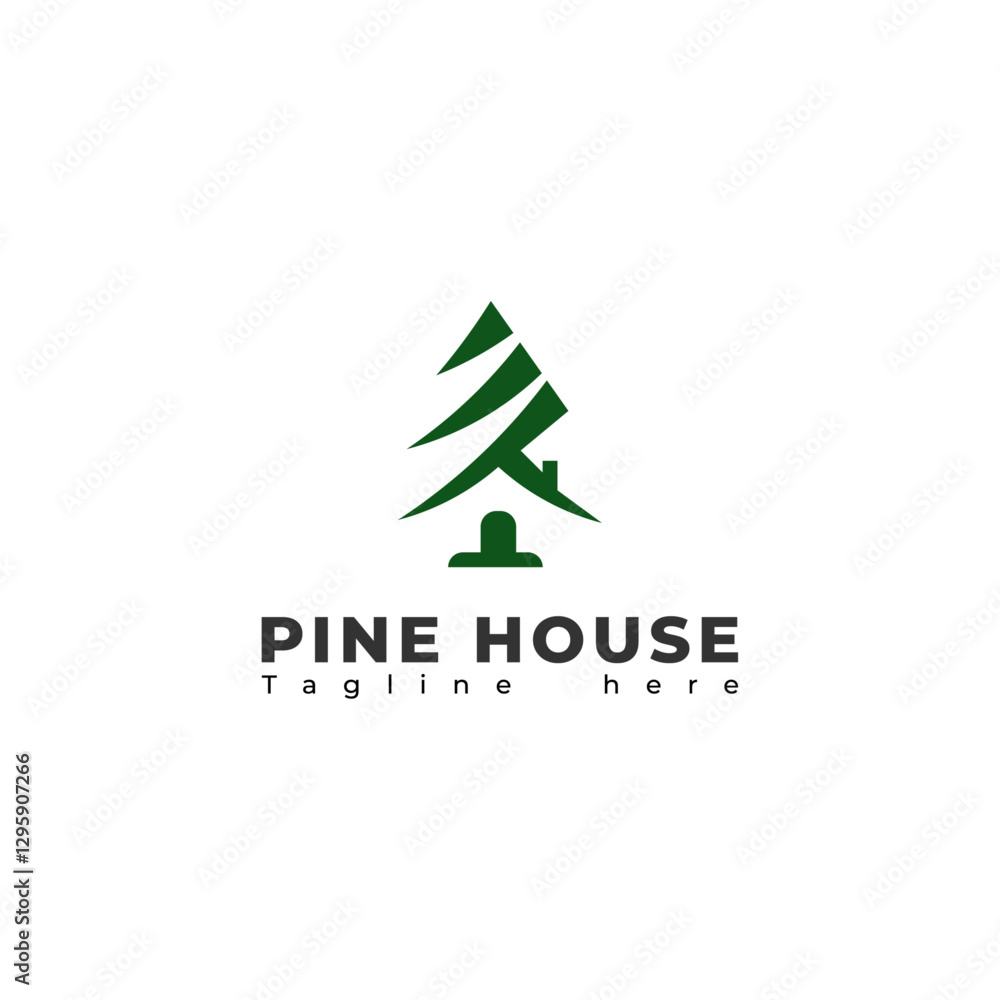 logo design pine trees and houses, forest, construction, wood, symbol,icon, creative, idea. logo design pine trees and houses, forest, construction, wood, symbol,icon, creative, idea.