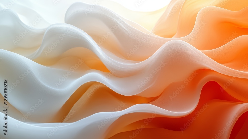 Fototapeta premium Smooth Gradient Silky Texture Background 