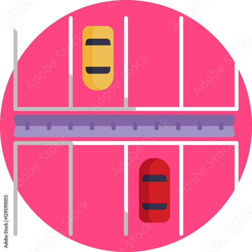 Parking Lot – A designated open area for parking multiple vehicles, often found near businesses, malls, or public spaces.