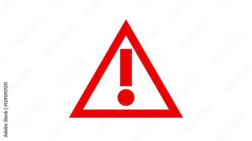 Do not enter sign on.glowing icon animatio. Do not enter sign on.glowing icon animatio.