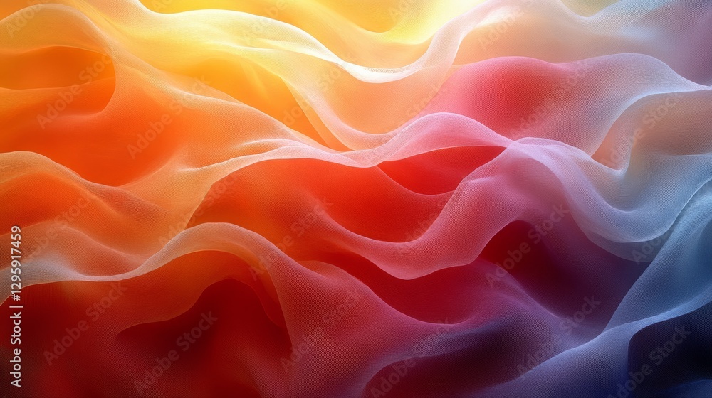 Obraz premium Smooth Gradient Silky Texture Background 