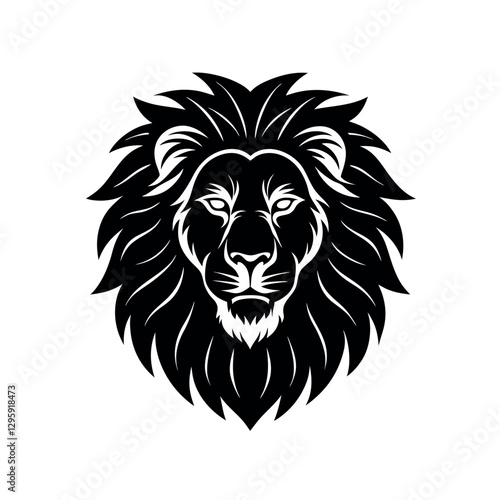 Wallpaper Mural lion head vector illustration Torontodigital.ca