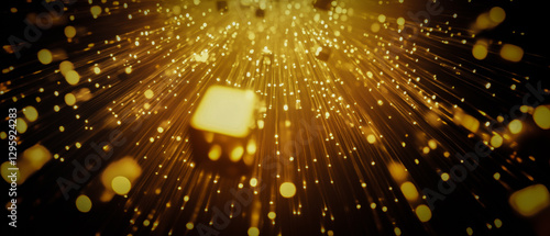 gold background light black golden casino vector glitter particle dust award poker vip magic effect shine star game spotlight luxury bokeh 3d design yellow glamour white spark sparkle chip line slot 