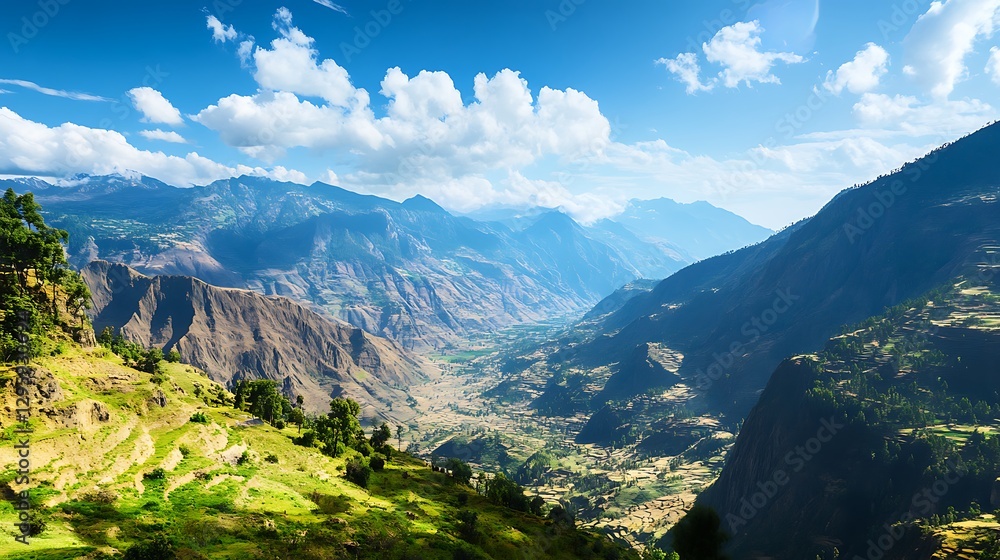 Adventurer trekking through lush forest with golden sunset view high resolution picture Adventurer trekking through lush forest with golden sunset view high resolution picture