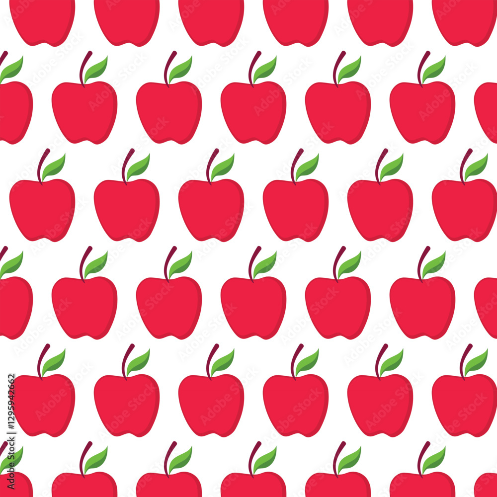 seamless pattern with apples seamless pattern with apples