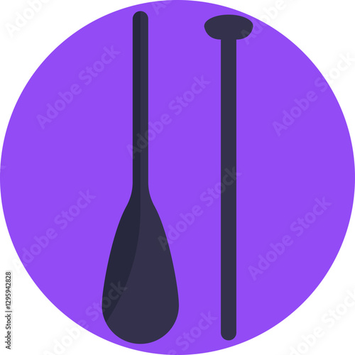Surf Paddle – A handheld paddle used for propulsion in stand-up paddleboarding (SUP) and surf-related activities.