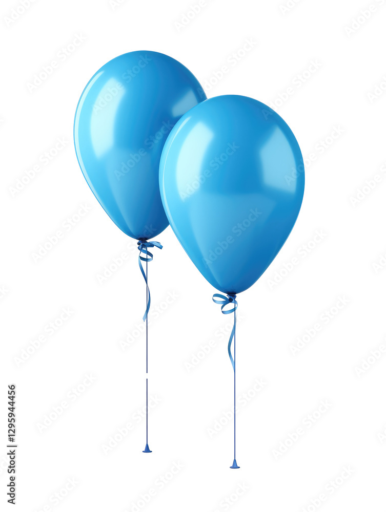 red balloon 3d render on transparent background red balloon 3d render on transparent background