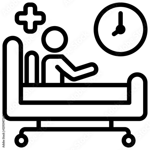 Inpatient Outline Icon