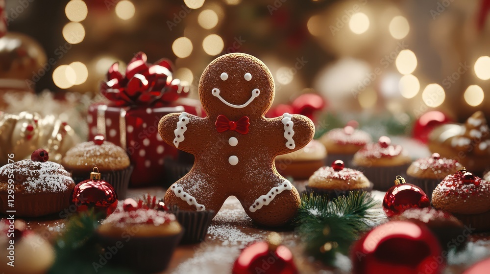 Festive Gingerbread Man Christmas Treats