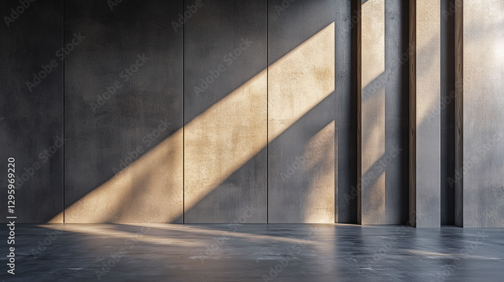 a dark textured wall serves as a backdrop for a wooden floor a dark textured wall serves as a backdrop for a wooden floor