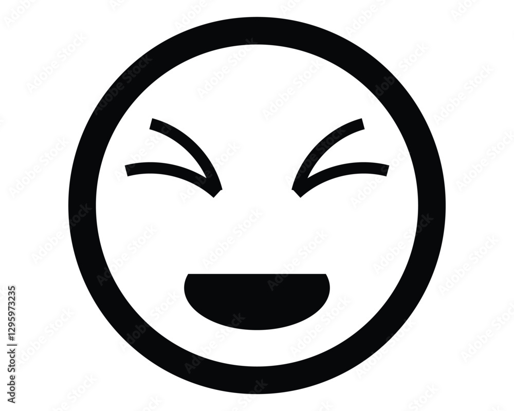 emoji icon set. abstract emoji on white background. emoji icon set. abstract emoji on white background.