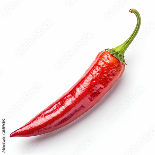 chili pepper isolated on white