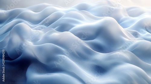 Smooth Gradient Silk Texture Background

