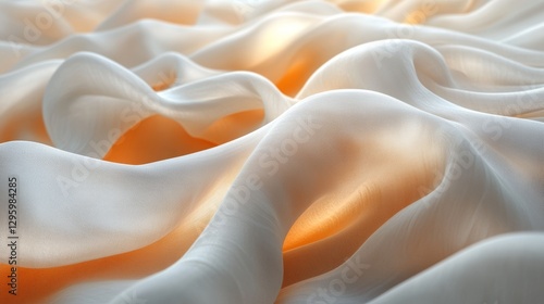 Smooth Gradient Silk Texture Background
